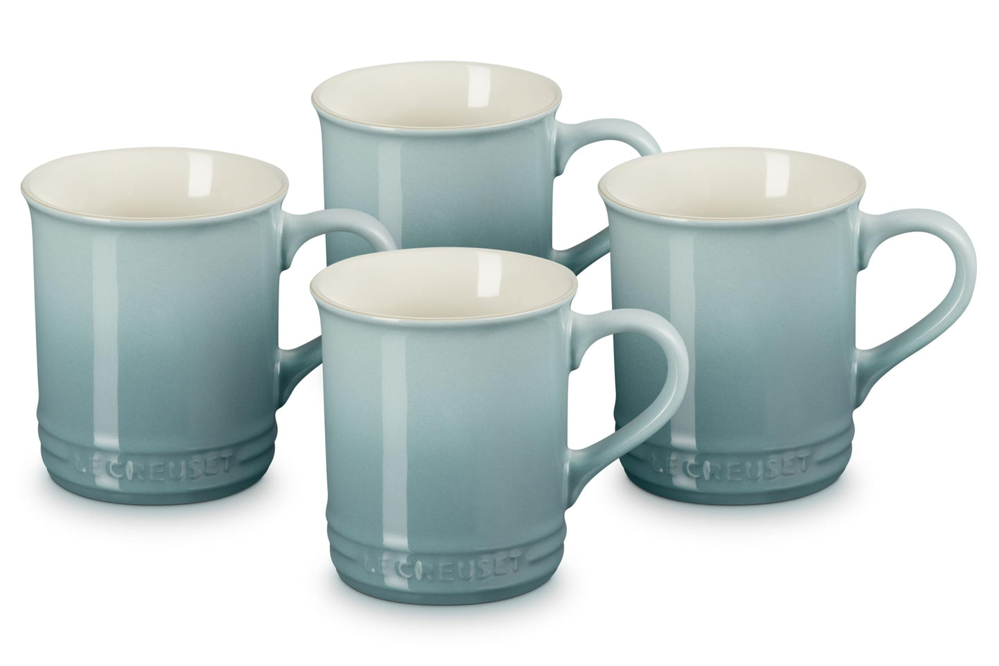 Le Creuset Stoneware Vancouver Mug, 14 oz., Cerise