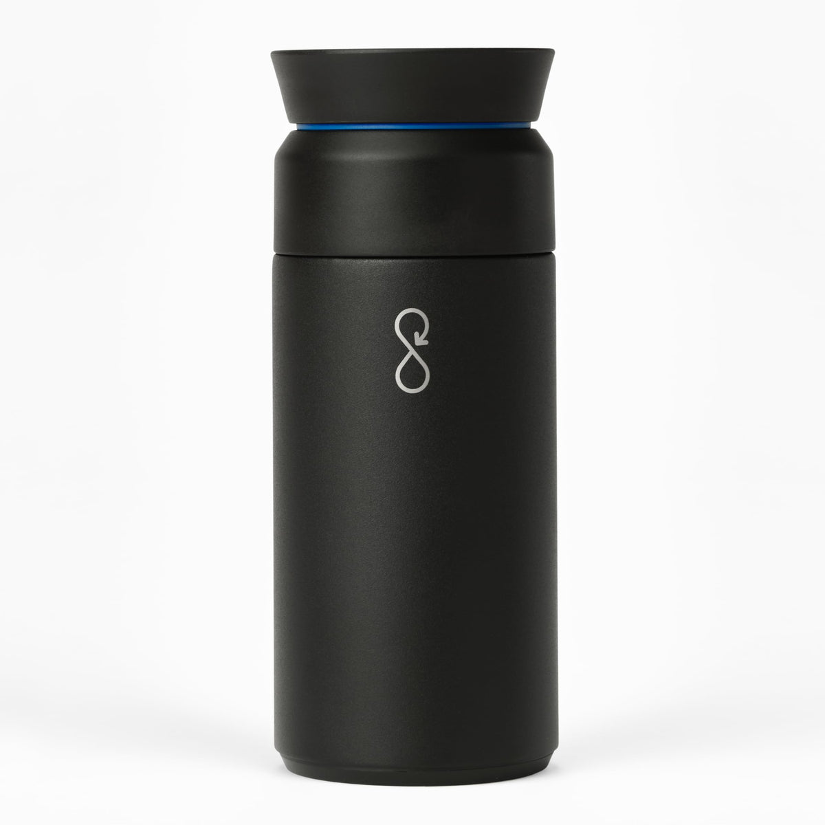 Ocean Bottle Brew Flask 12 oz | Insulated Travel Flask for Hot & Cold Drinks | Recycled Stainless Steel | Sustainable, Eco Friendly Gift (Rock Grey)