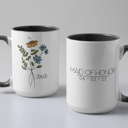 Cricut Beveled Blank Mug to Decorate, White/Gray | Ceramic-Coated, Dishwasher & Microwave Safe,Infusible Ink Compatible,15 Oz Sublimation