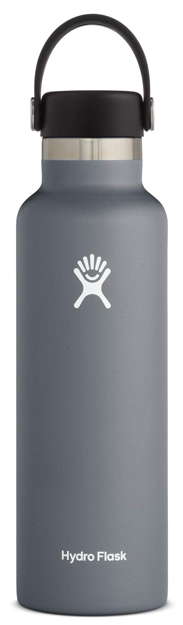 Hydro Flask Water Bottle - Insulated Stainless Steel - Non Spill, Leakproof in 24 Oz Agave Green
