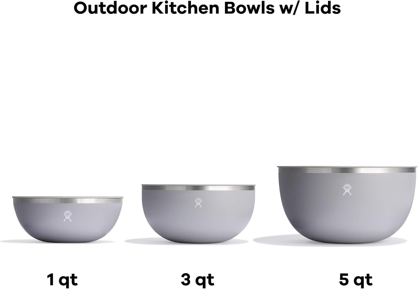 Hydro Flask Outdoor Kitchen Bowl - Stainless Steel Dinnerware Reusable Camping Gear Mess Kit - Dishwasher Safe, BPA-Free, Non-Toxic