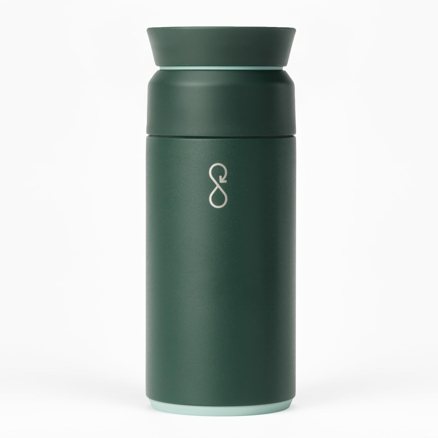 Ocean Bottle Brew Flask 12 oz | Insulated Travel Flask for Hot & Cold Drinks | Recycled Stainless Steel | Sustainable, Eco Friendly Gift (Rock Grey)