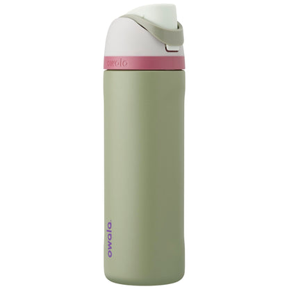 Owala FreeSip Stainless Steel Water Bottle 24 oz Peachy Keen