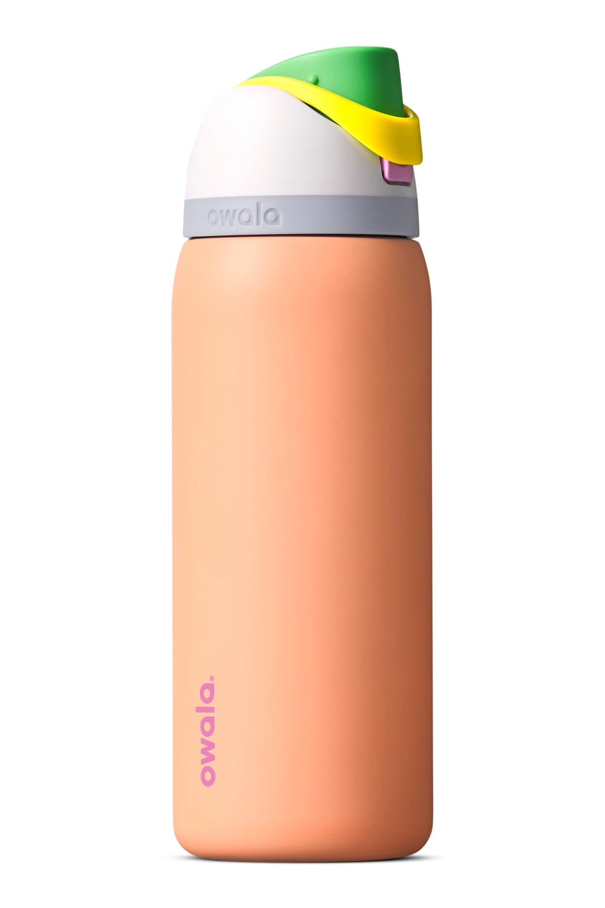 Owala FreeSip Stainless Steel Water Bottle 24 oz Peachy Keen