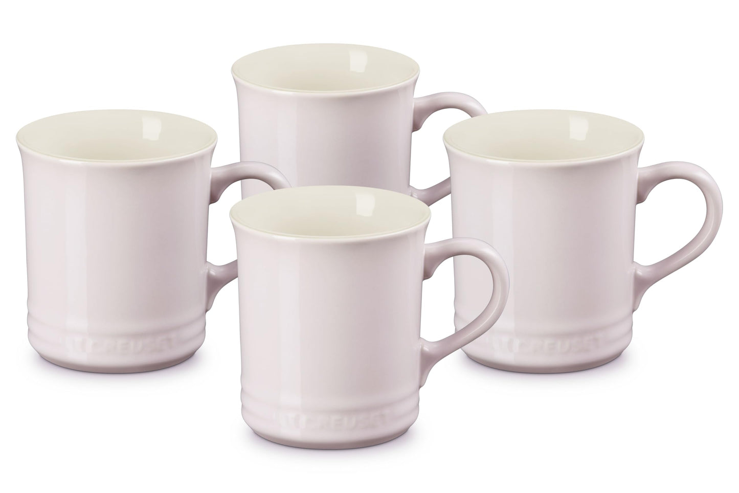 Le Creuset Stoneware Vancouver Mug, 14 oz., Cerise