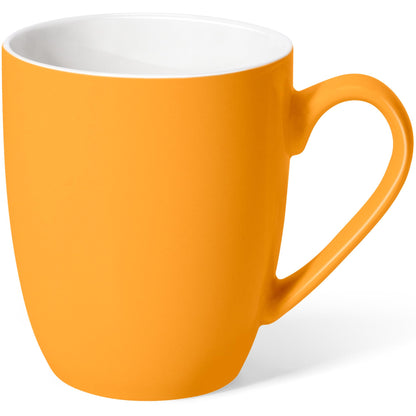 Urbanstrive 16 oz Large Coffee Mug with Handle Tea Cup Novelty Coffee Cup Idea Gift for Men Women Office Work, White (White)