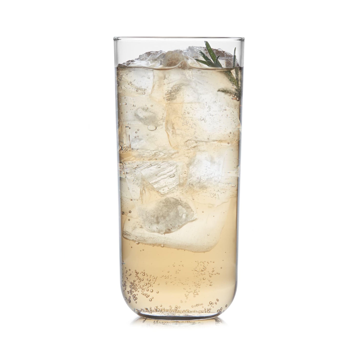 Heavy Base Drinking Glasses Set of 8, Weighted Clear Water Cups | 15.5 oz Capacity for Water, Juice, Soda, Cocktails, and More with Weighted Base and Dishwasher-Safe Cleanup