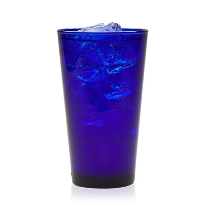 Heavy Base Drinking Glasses Set of 8, Weighted Clear Water Cups | 15.5 oz Capacity for Water, Juice, Soda, Cocktails, and More with Weighted Base and Dishwasher-Safe Cleanup