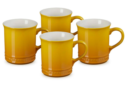 Le Creuset Stoneware Vancouver Mug, 14 oz., Cerise