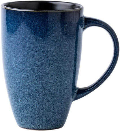 Mug Breakfast Cereal Milk Cute Ceramic Cup Daily Household Large-capacity Insulated Coffee With Spoon