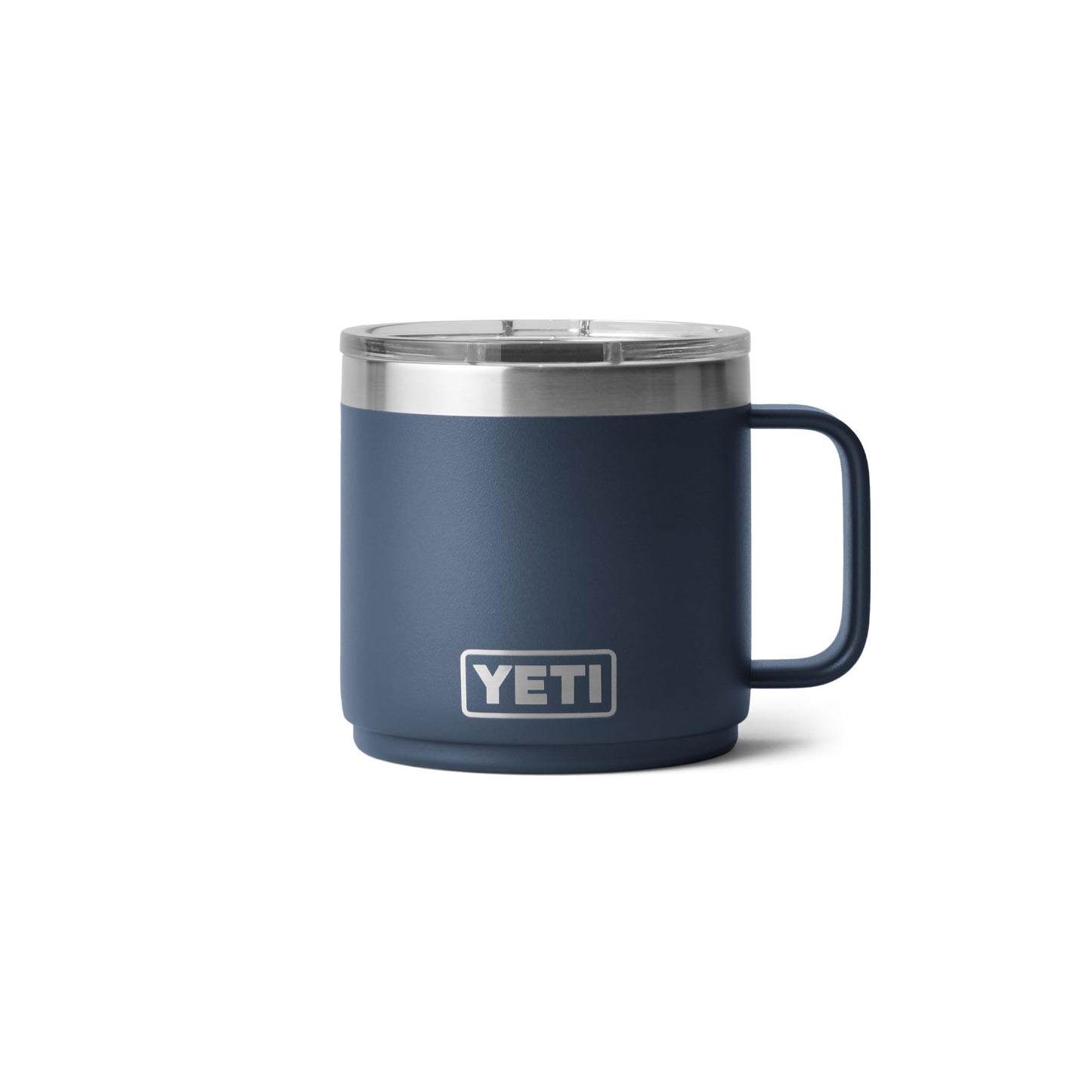 YETI Rambler 14 oz Ceramic Lined Stackable Mug, Cape Taupe | Double-Wall Vacuum Insulated, Stainless Steel with MagSlider Lid