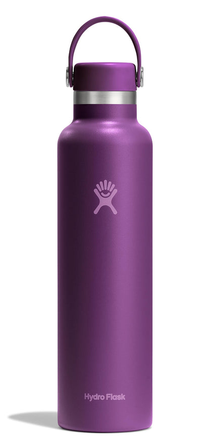 Hydro Flask Water Bottle - Insulated Stainless Steel - Non Spill, Leakproof in 24 Oz Agave Green