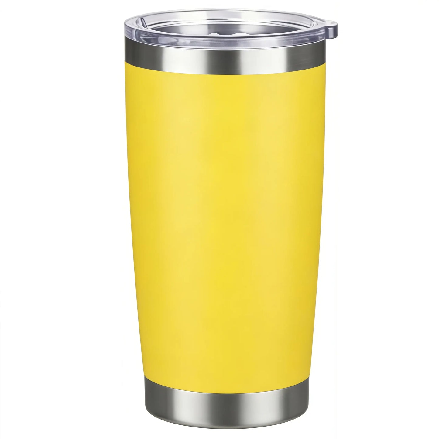 LMMAKE 1PC 20oz Portable Wide Mouth Reusable Thermos Cup, Double-Wall Vacuum Insulated Stainless Steel Flask with Powder-Coated Lid, Kitchenware Drinkware for Hot & Cold Drinks