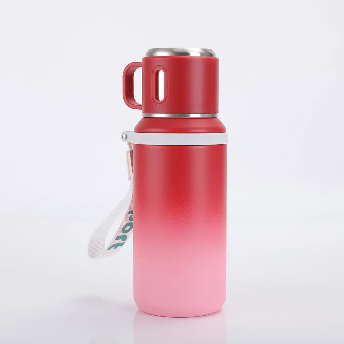 29 oz Stainless Steel Insulated Durable Water Bottle with Carry Strap, Portable Travel Flask for Hot and Cold Drinks, Outdoor Drinkware for Camping, Cycling, Home, and Office, Insulated Water Bottles #GLOBAL PICKS