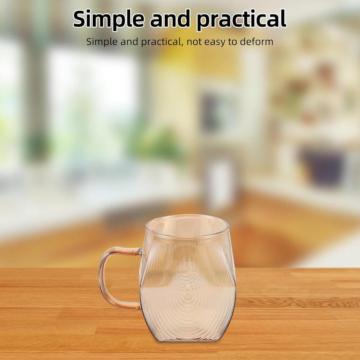 Ipetboom 250ml Breakfast Milk Cup Glass Espresso Cup Heat Resistant Reusable Silica Glass with Stainless Steel Minimalist Chic Design for Home Beverage