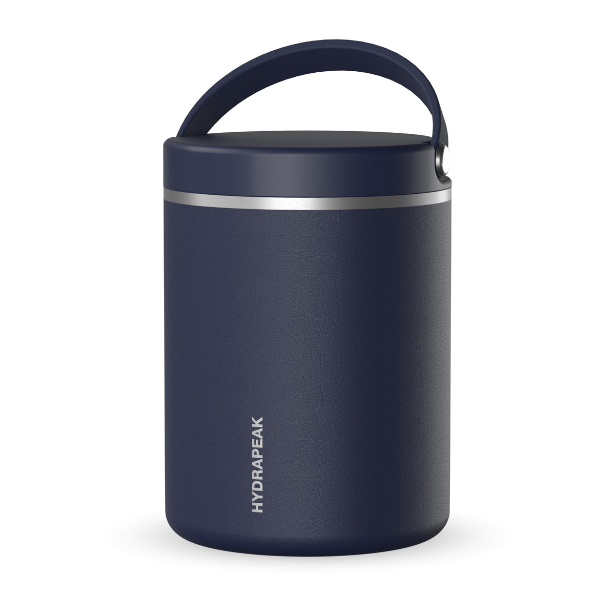 Hydrapeak 32oz Stainless Steel Vacuum Insulated Food Jar for Hot Food and Cold Food, Wide Mouth Leak-Proof Soup Jar for Adults, 10 Hours Hot and 16 Hrs Cold (Navy)