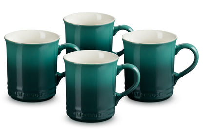 Le Creuset Stoneware Vancouver Mug, 14 oz., Cerise