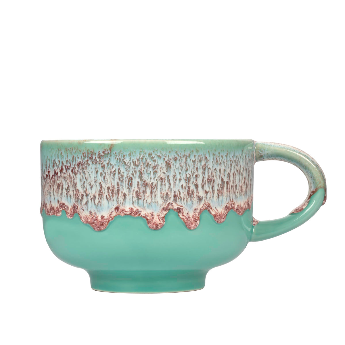NOVA CERAMICS Ceramic Coffee Mug - Ceramic Cup with Handle - 16 oz Coffee Mugs, Cute Mug - Large Mug - Microwave & Dishwasher Safe - Gifts For Women Men Him Her - 16oz - Horizon