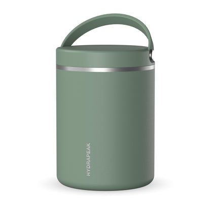 Hydrapeak 32oz Stainless Steel Vacuum Insulated Food Jar for Hot Food and Cold Food, Wide Mouth Leak-Proof Soup Jar for Adults, 10 Hours Hot and 16 Hrs Cold (Navy)