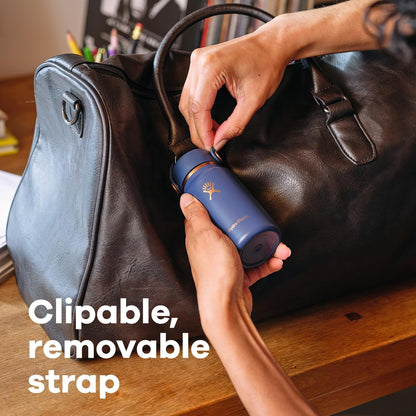 Hydro Flask Micro Bottle - Insulated Mini Leak Proof Flask for Purse or Pocket in 6.7 Oz Forest Green Arc