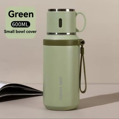 29 oz Stainless Steel Insulated Durable Water Bottle with Carry Strap, Portable Travel Flask for Hot and Cold Drinks, Outdoor Drinkware for Camping, Cycling, Home, and Office, Insulated Water Bottles #GLOBAL PICKS