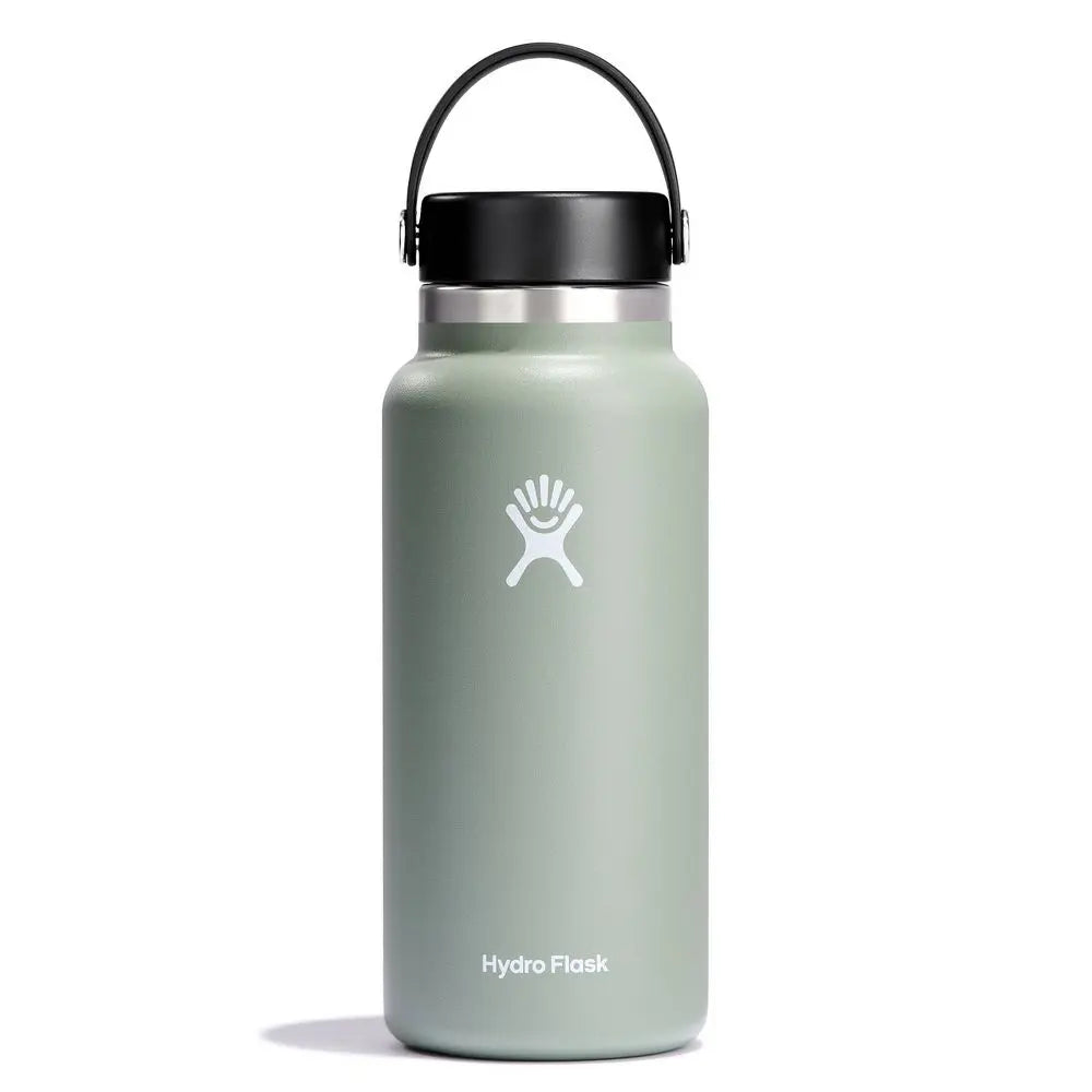 Hydro Flask Wide Mouth Insulated Stainless Steel Drink Bottle with Silicone Components, Insulation, Lid
