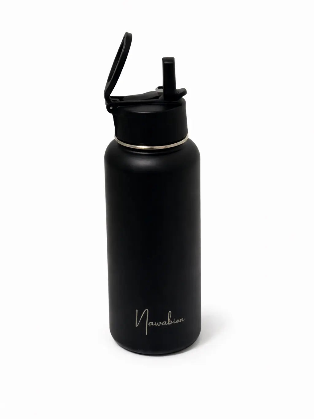 32oz Heat-Insulating Stainless Steel Water Bottle - Portable, Leak-Proof, BPA-Free Double Wall Vacuum Flask with Built-In Phone Holder, Keeps Cold 24H/Hot 12H for Outdoor Enthusiasts, Hiking Sports Water Bottles