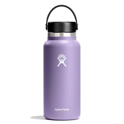 Hydro Flask Wide Mouth Insulated Stainless Steel Drink Bottle with Silicone Components, Insulation, Lid