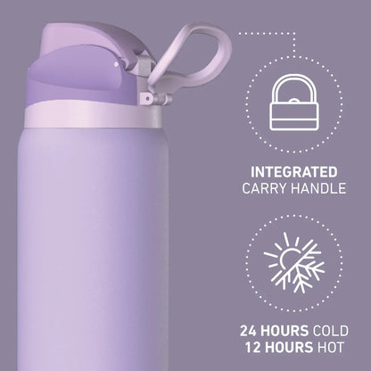 Hydrapeak Oasis 32oz Insulated Water Bottle 100% Leak Proof Stainless Steel Tumbler Cup Portable Drinkware Flask Mug