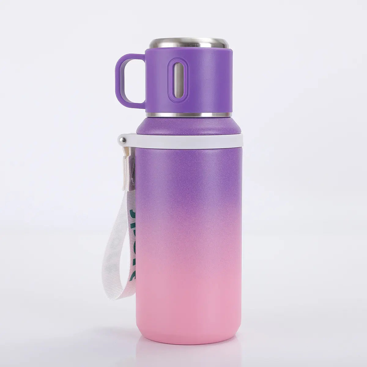 29 oz Stainless Steel Insulated Durable Water Bottle with Carry Strap, Portable Travel Flask for Hot and Cold Drinks, Outdoor Drinkware for Camping, Cycling, Home, and Office, Insulated Water Bottles #GLOBAL PICKS
