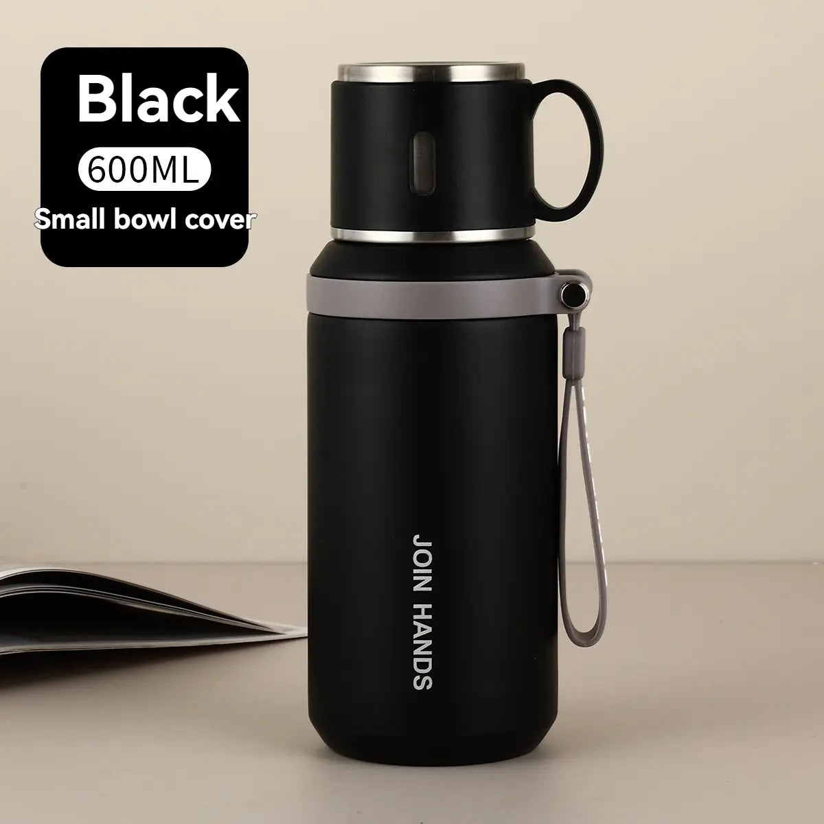 29 oz Stainless Steel Insulated Durable Water Bottle with Carry Strap, Portable Travel Flask for Hot and Cold Drinks, Outdoor Drinkware for Camping, Cycling, Home, and Office, Insulated Water Bottles #GLOBAL PICKS