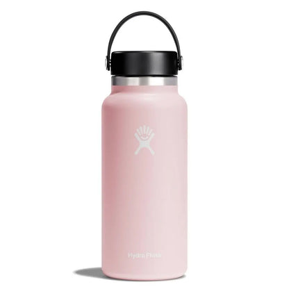 Hydro Flask Wide Mouth Insulated Stainless Steel Drink Bottle with Silicone Components, Insulation, Lid